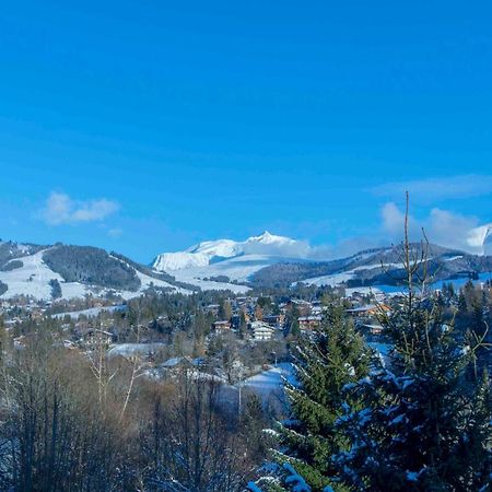 מגב Close To The Village - Chalet 4 Bedrooms, Mont-Blanc View מראה חיצוני תמונה