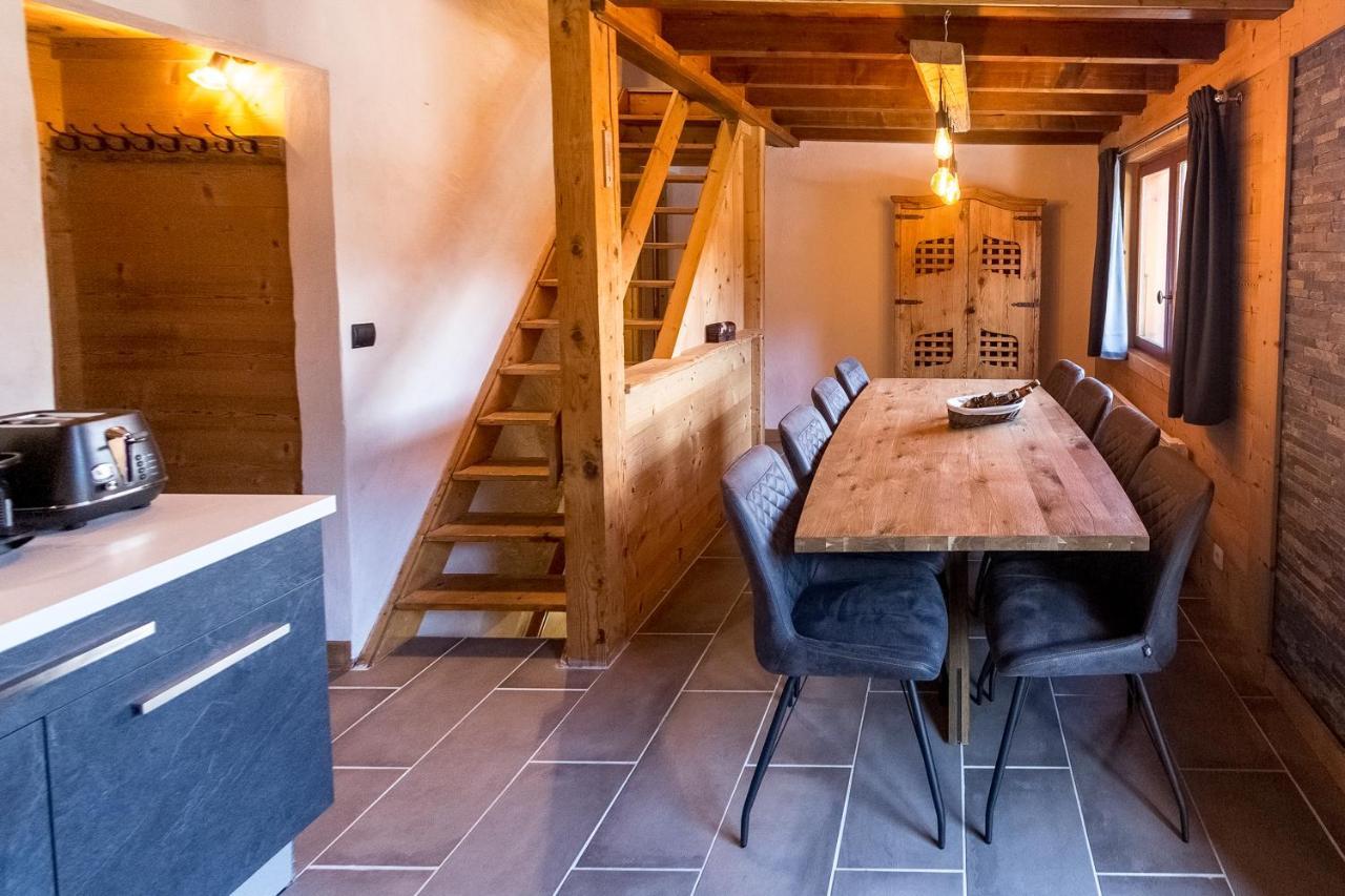 מגב Close To The Village - Chalet 4 Bedrooms, Mont-Blanc View מראה חיצוני תמונה