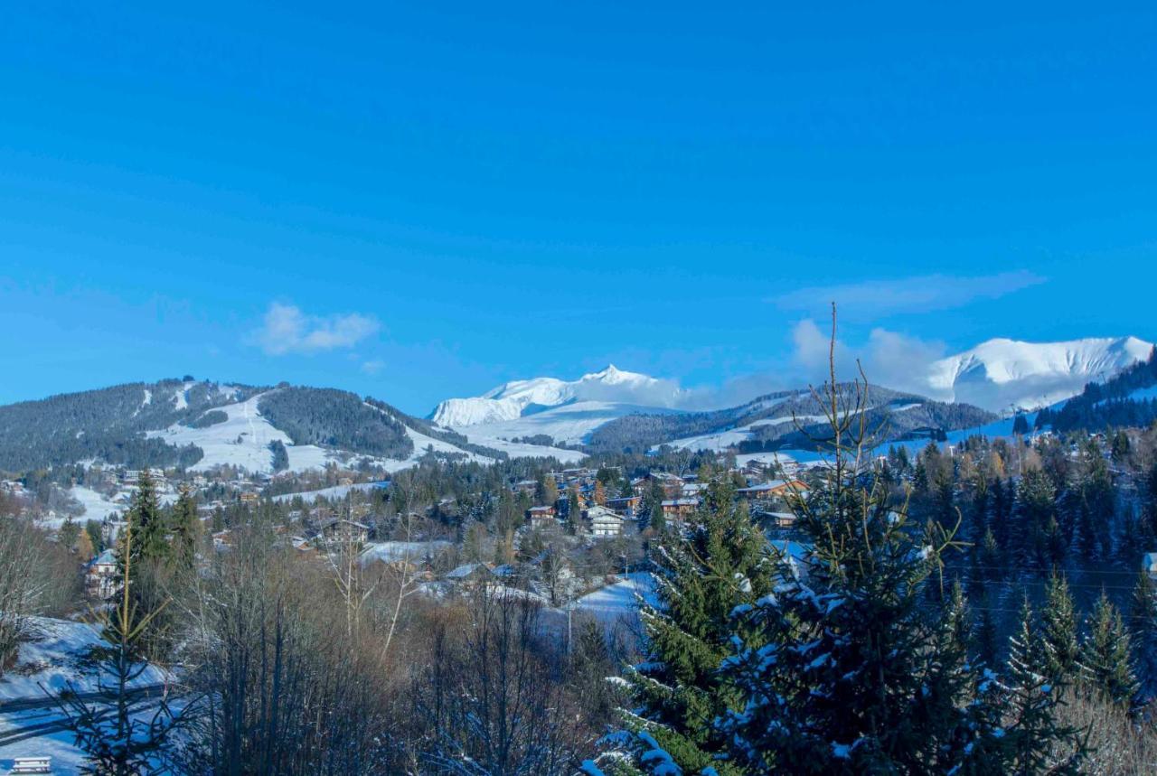 מגב Close To The Village - Chalet 4 Bedrooms, Mont-Blanc View מראה חיצוני תמונה
